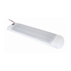 <div class="ajax__tab_panel" id="ctl00_ContentPlaceHolder1_tcDescriptors_ctl00" style="visibility: visible">Being small and easily installed as a permanent fixture, this fluorescent lamp is great for illuminating the cabin area of a boat, campervan, or in any 12 Volt application. It uses dual 10 Watt tubes. It is designed to be surface mounted and has bare wires for power input. Size: 426(L) x 109(W) x 27(H)mm -Strong ABS plastic case -Requires 12VDC, current draw is 850mA. -Replacement tube use ST-3007.</div>